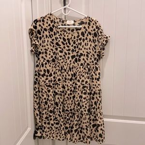 Leopard Print Dress